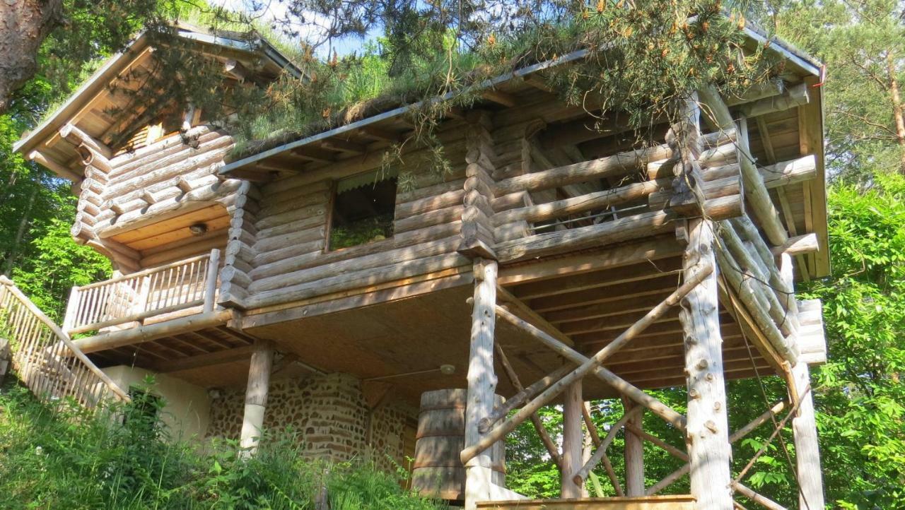 La Cabane De Hans Saint-Martial-de-Gimel Buitenkant foto